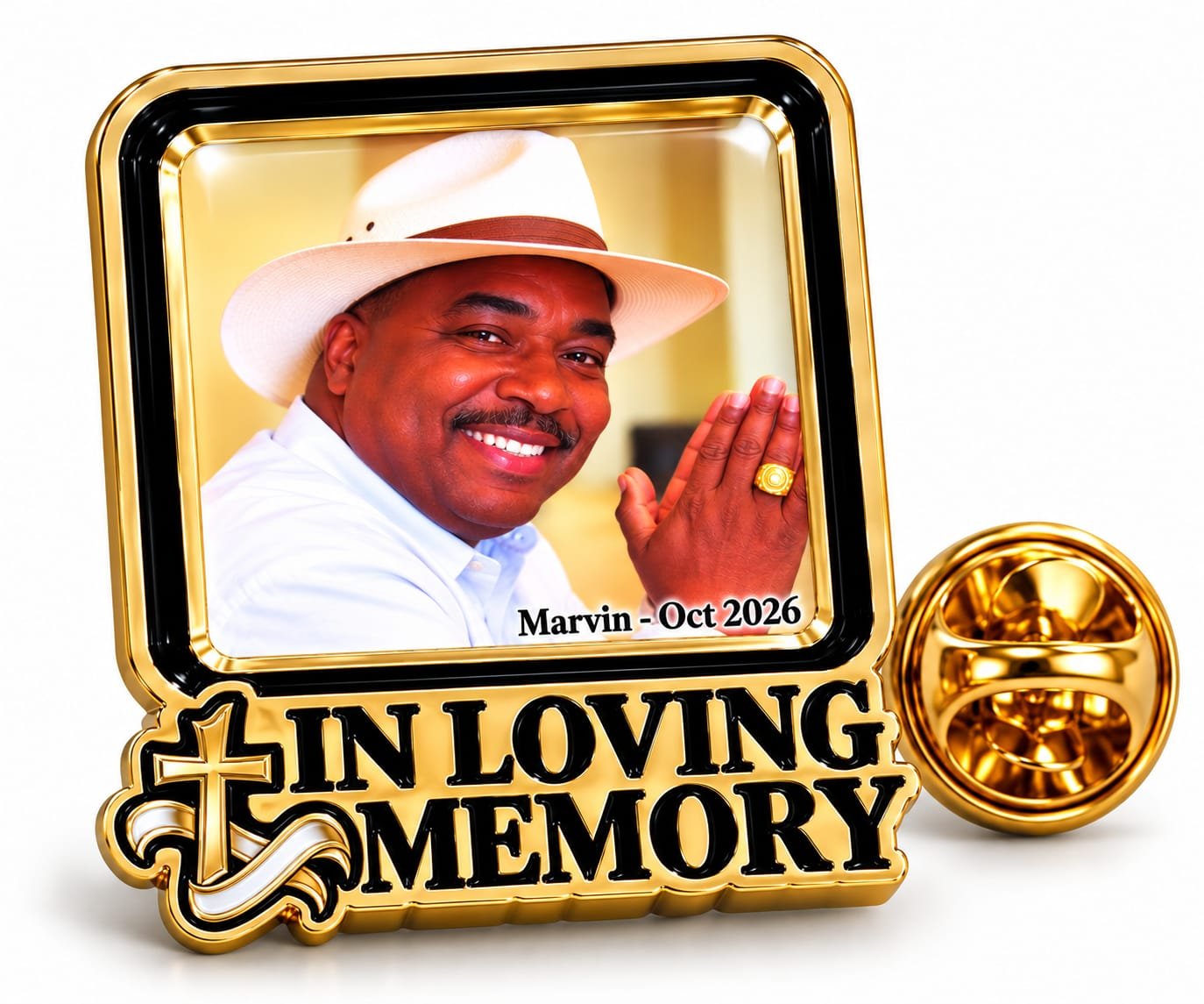 In Loving Memory Memorial Lapel Pin